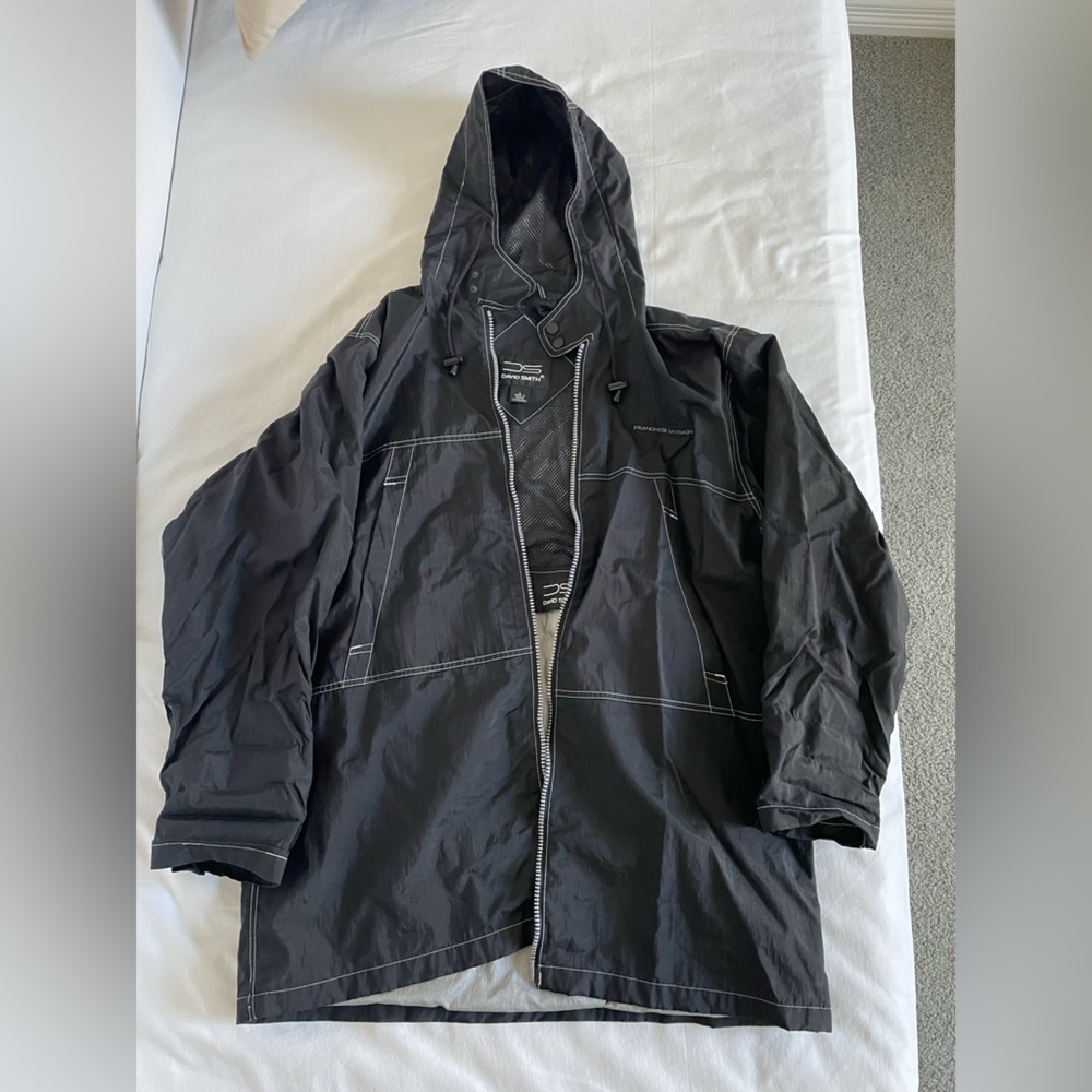 David Smith Men's Black Water Resistant Jacket